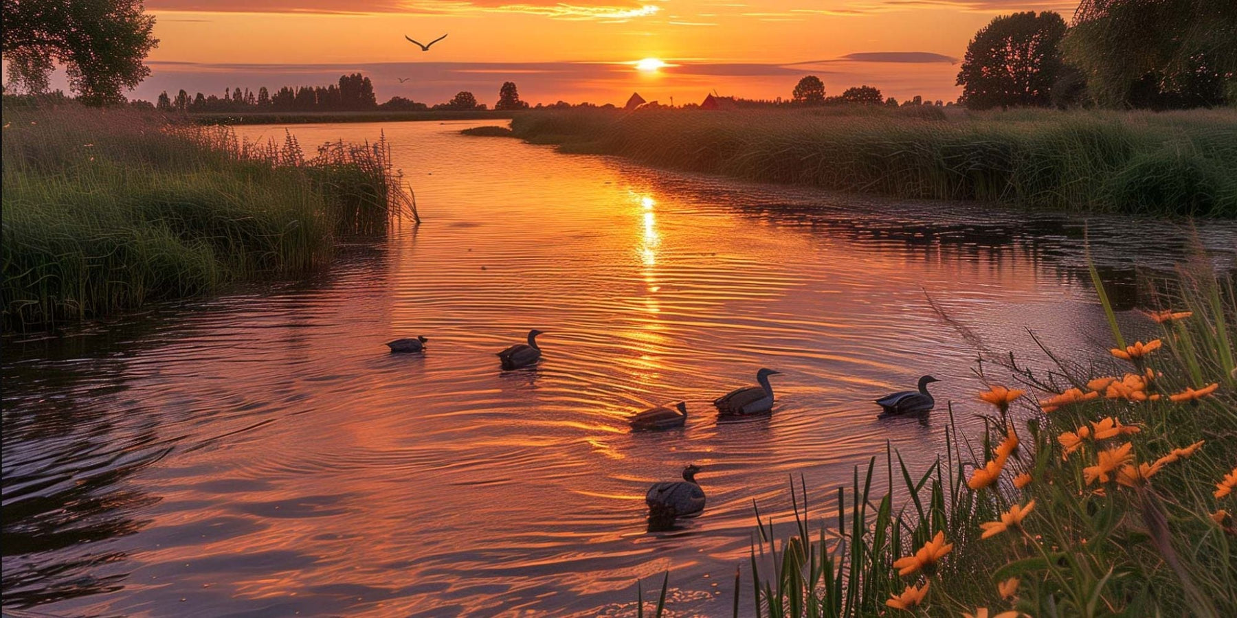 kamperen water friesland