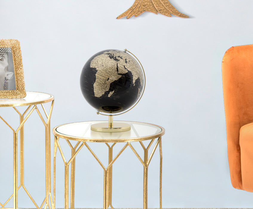 Thatlyfestyle Globe Glamour Zwart Goud