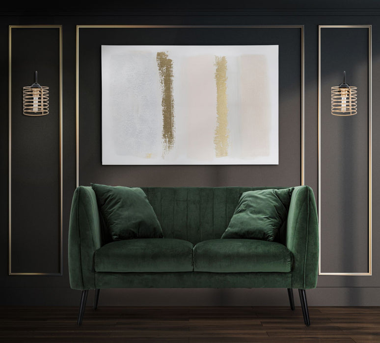 Thatlyfestyle Golden Waves Schilderij 80x120 cm