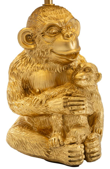 Thatlyfestyle Monkey Majesty Tafellamp Goud