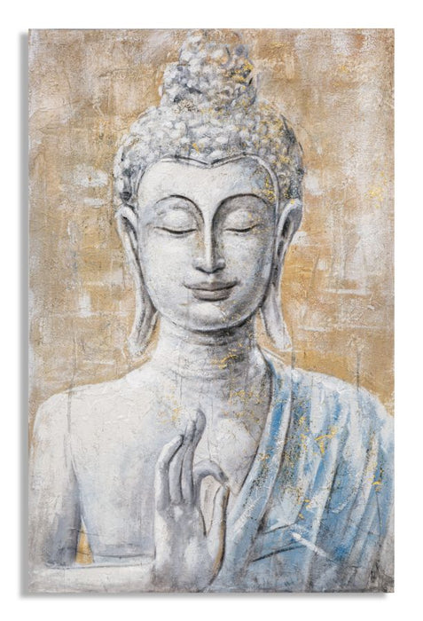 Thatlyfestyle Schilderij Zen Buddha Handgemaakt 80x3x120 cm