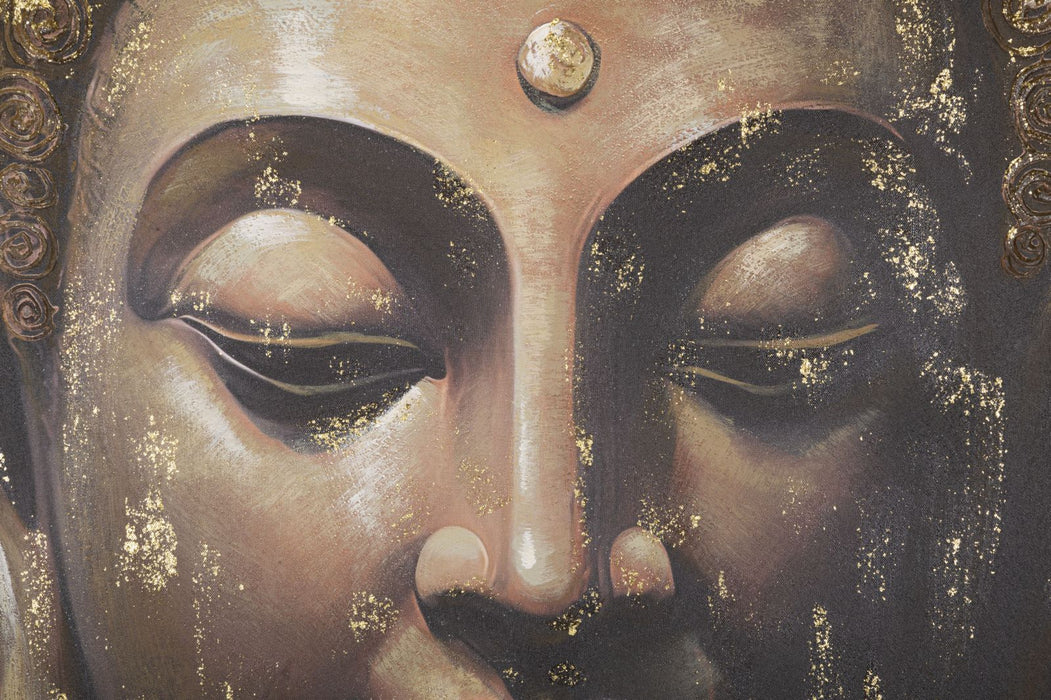 Thatlyfestyle Schilderij Zen Blis Buddha Handgemaakt