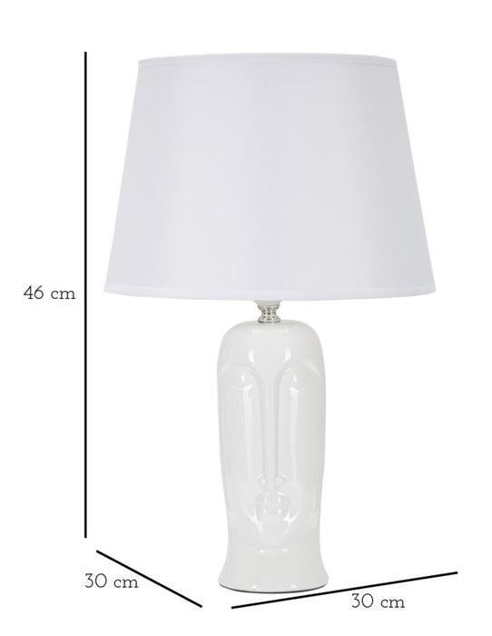 Thatlyfestyle Statua Glow Keramische Tafellamp Wit