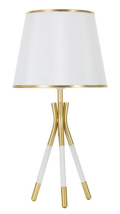 Thatlyfestyle Luxe Tripod Tafellamp Wit Goud