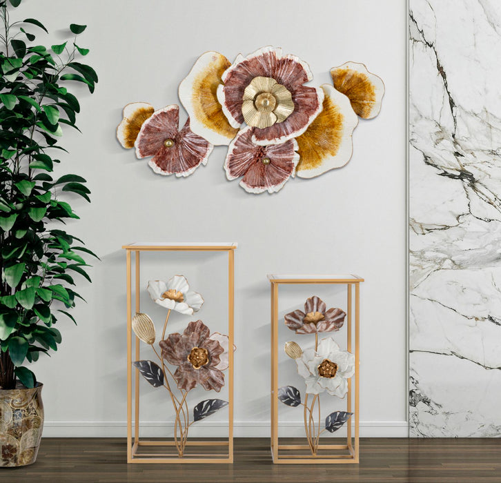 Thatlyfestyle Blossom Glow Tafel Set Goud Spiegelglas