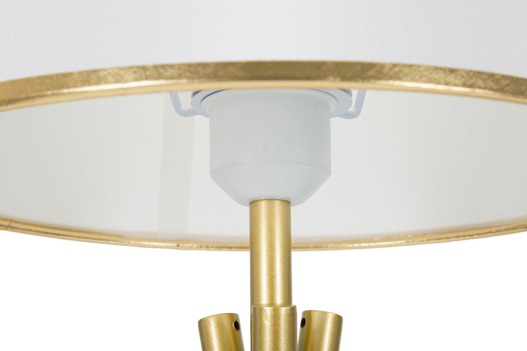 Thatlyfestyle Luxe Tripod Tafellamp Wit Goud