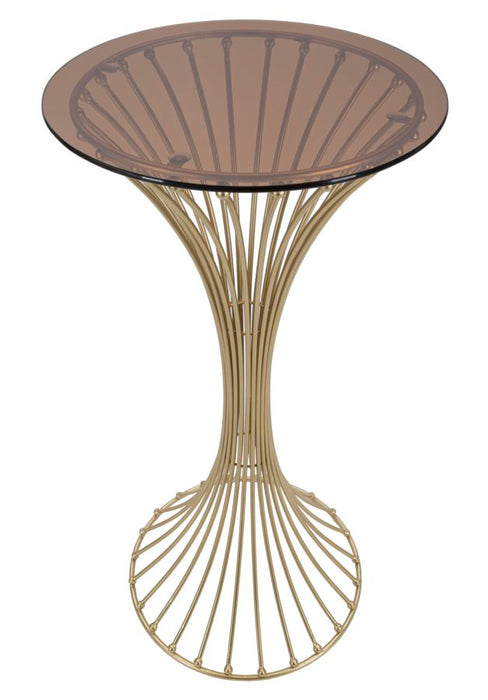 Golden Sphere Rond Tafel Goud Ø 50x103 cm