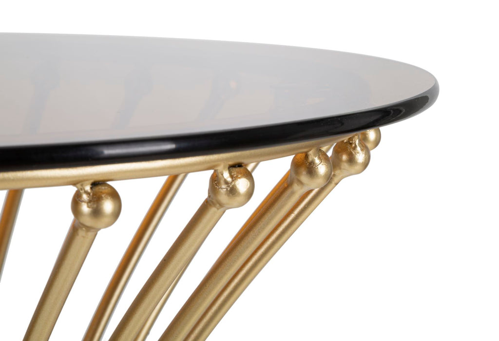 Thatlyfestyle Golden Sphere Rond Tafel Goud Ø 50x103 cm