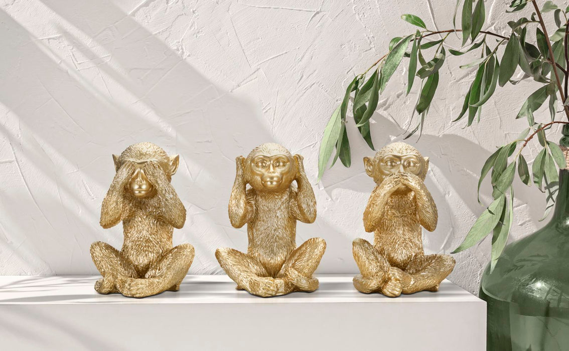 Thatlyfestyle Monkey Trio Horen Zien Zwijgen