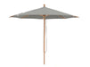 Glatz Piazzino parasol ø 350cm Grijs-120902