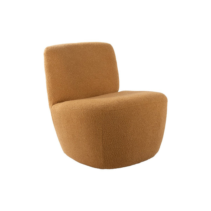 Leitmotiv Ada Fauteuil Bouclé Geel