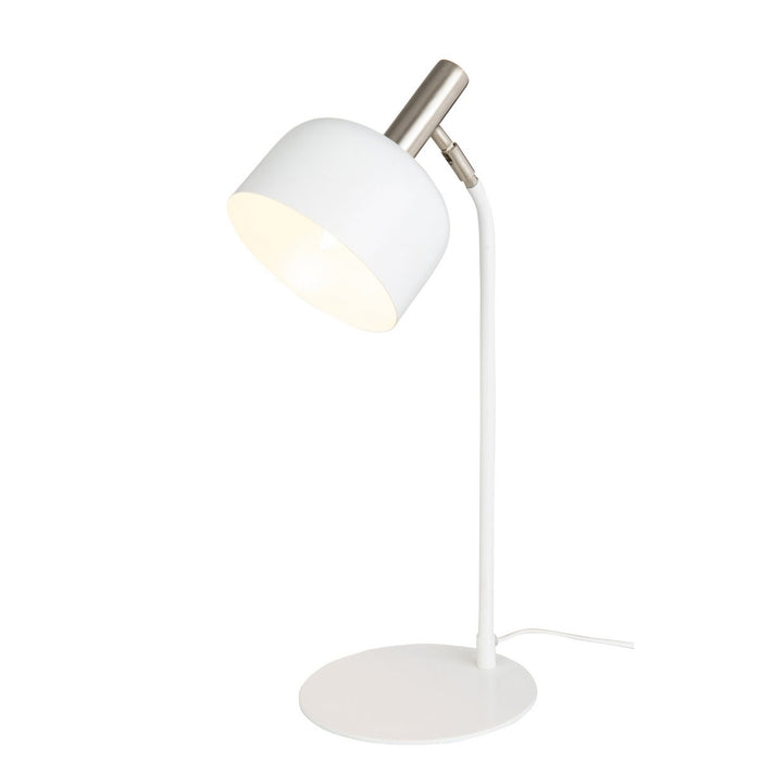 J-Line tafellamp Tilt - metaal - wit/goud