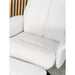 Home67 Bindy Relaxfauteuil Hocker Bouclé Naturel - ThatLyfeStyle