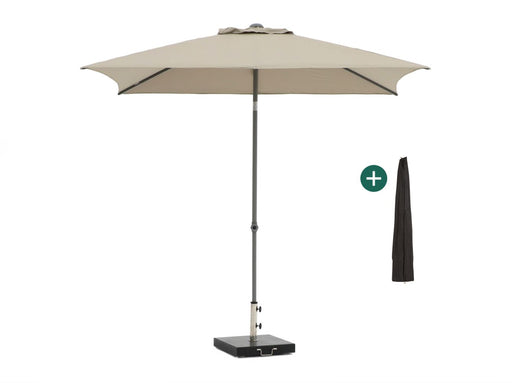 Shadowline Pushup parasol 250x200cm Taupe-125866