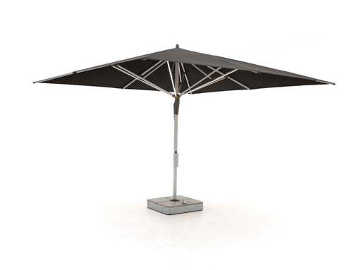 Glatz Fortello LED parasol 400x400cm Zwart-122903