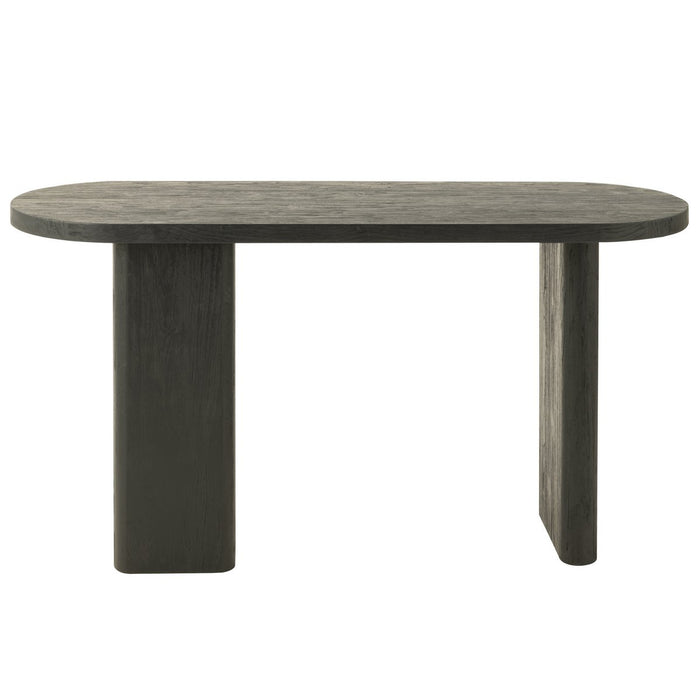 J-Line Sidetable Teak Hout Zwart