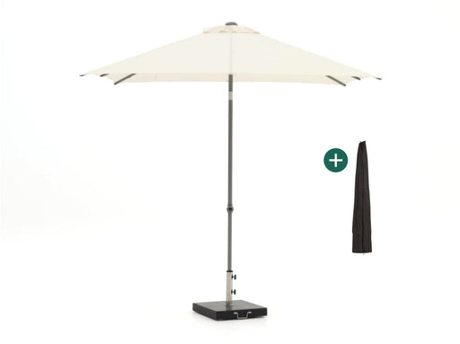 Shadowline Pushup parasol 240x240cm Wit-125858