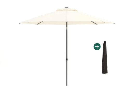 Shadowline Pushup parasol Ø 300cm Wit-124584