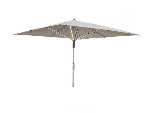 Glatz Fortello LED parasol 400x400cm Taupe-122874