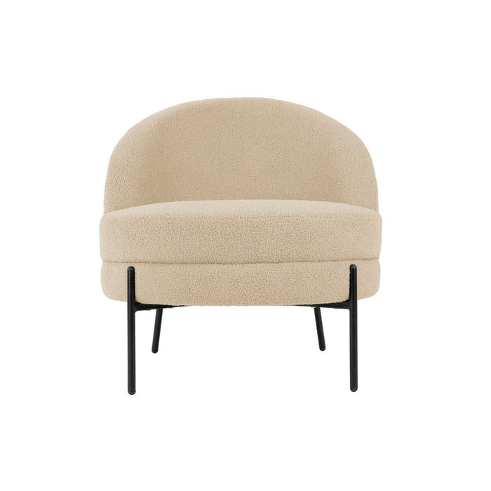 Leitmotiv Noble Fauteuil Teddy Beige