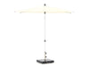 Glatz AluSmart parasol 210x150cm Wit-113515