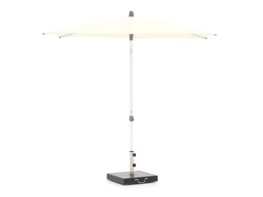 Glatz AluSmart parasol 210x150cm Wit-113515