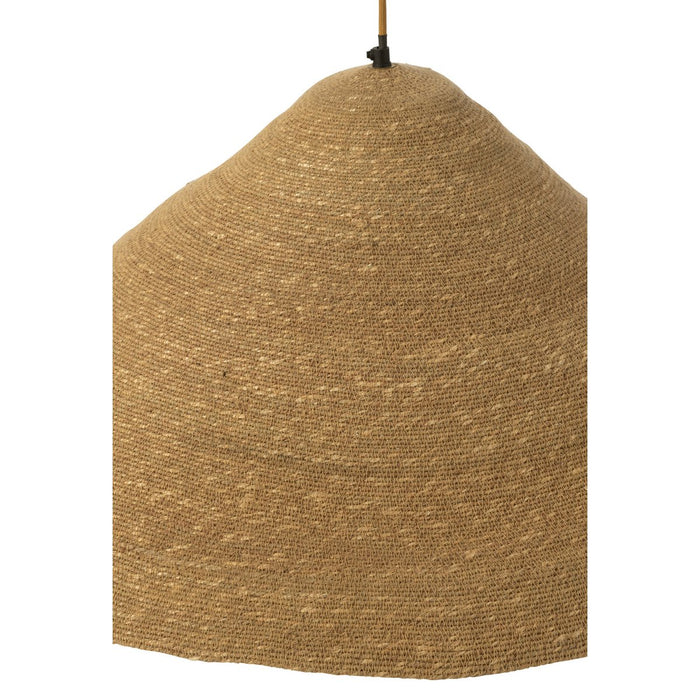 J-Line hangende Lamp Hoed Moonj - gras - naturel - large