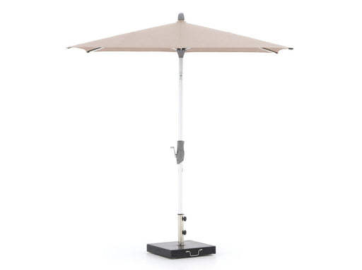 Glatz AluTwist parasol 240x240cm Taupe-113642
