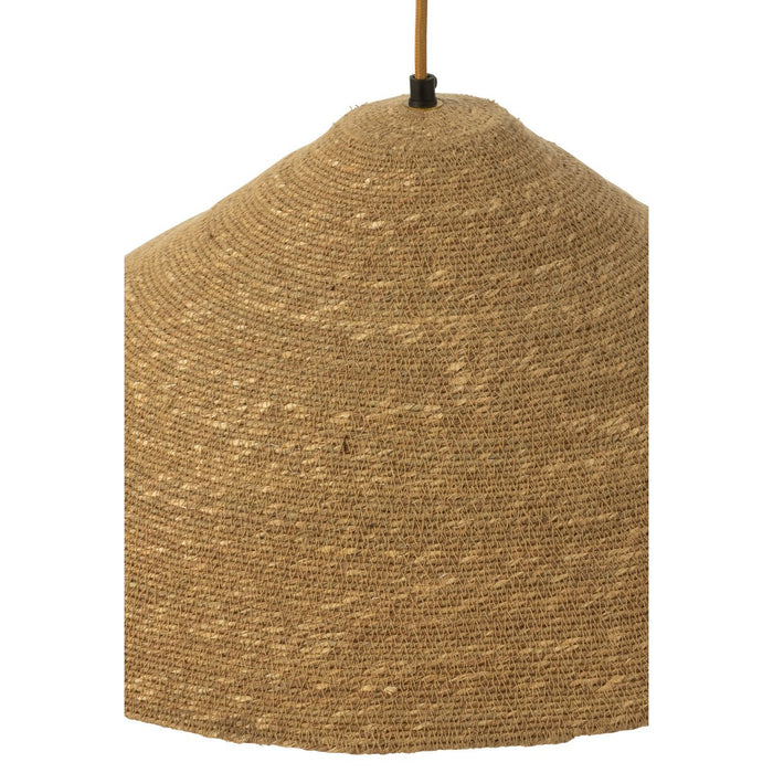 J-Line hangende Lamp Hoed Moonj - jute - naturel - small