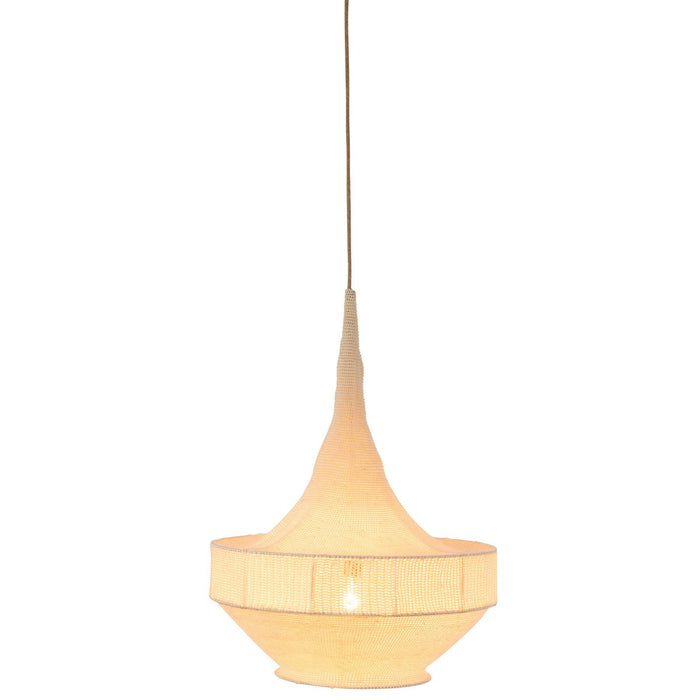 J-Line Hanglamp Handgebreid Beige Large