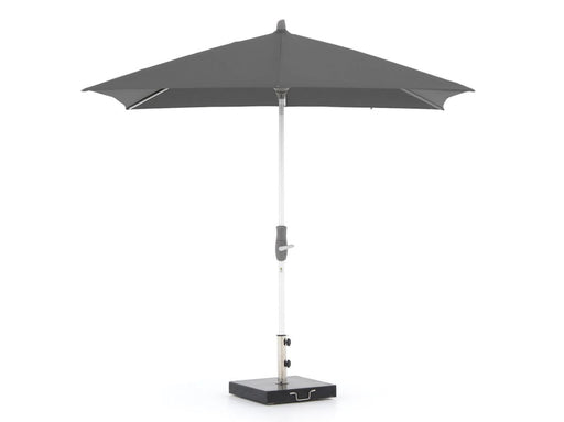 Glatz AluTwist parasol 250x200cm Grijs-121526