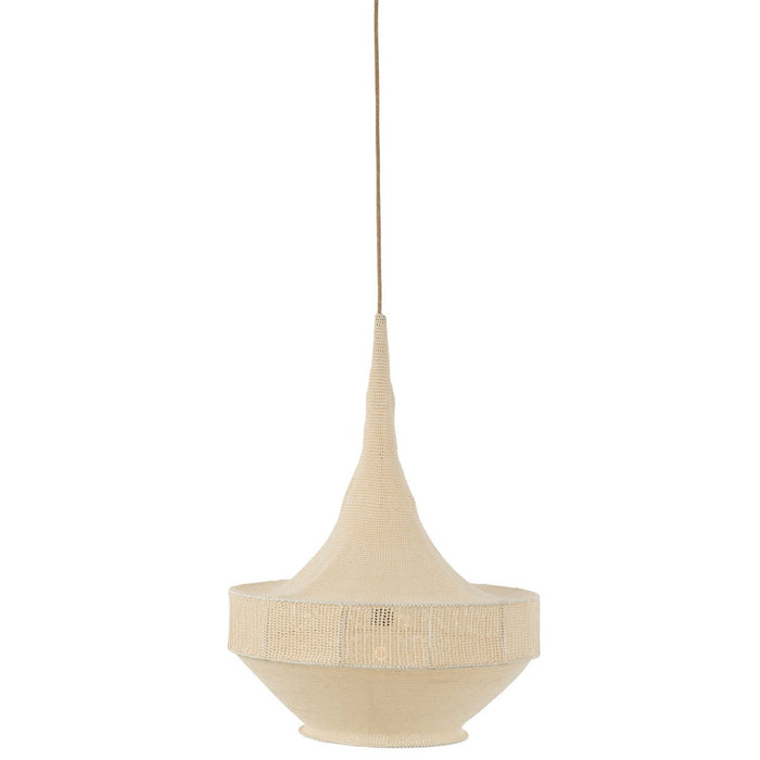 J-Line Hanglamp Handgebreid Beige Large