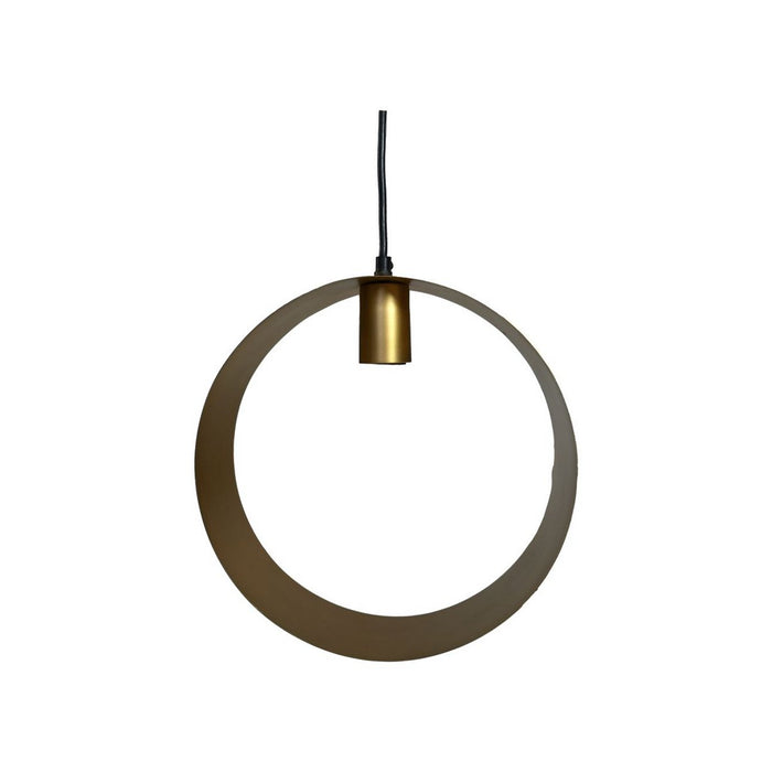 Hanglamp Rond - ø30x10 - Goud - IJzer