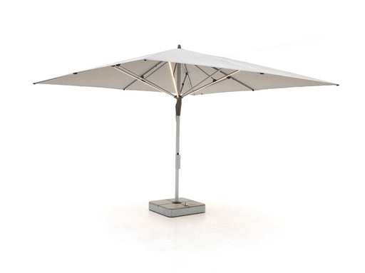 Glatz Fortello LED parasol 400x400cm Taupe-122902