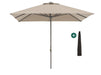 Shadowline Cuba parasol 400x300cm Taupe-124520