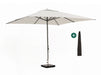 Shadowline Cuba parasol 350x350cm Wit-125734