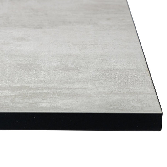 Stalux Eettafel 'Gijs' 240 x 100cm, kleur zwart / beton