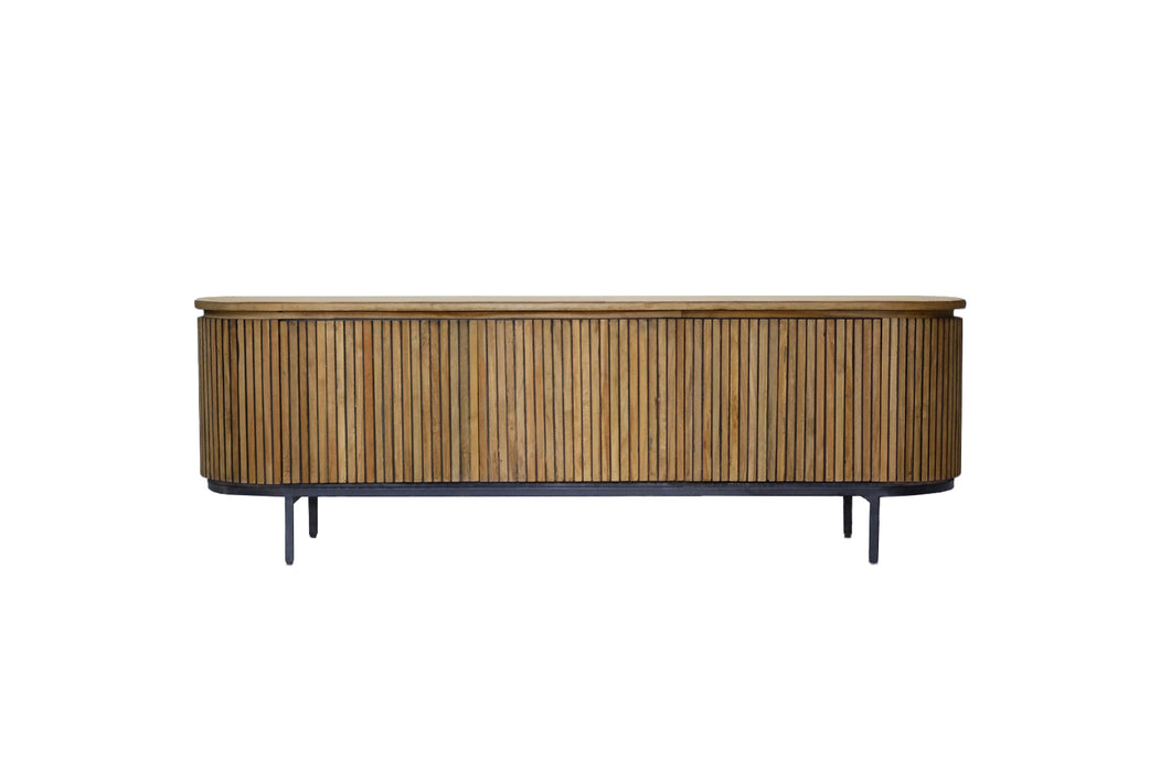 Livinfurn Lausanne Naturel Teakhout TV Meubel 170x56 cm