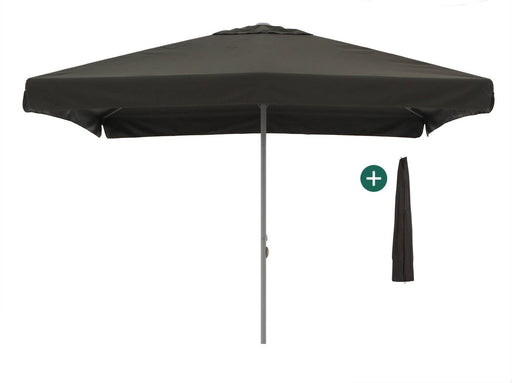Shadowline Bonaire parasol 350x350cm Grijs-124488