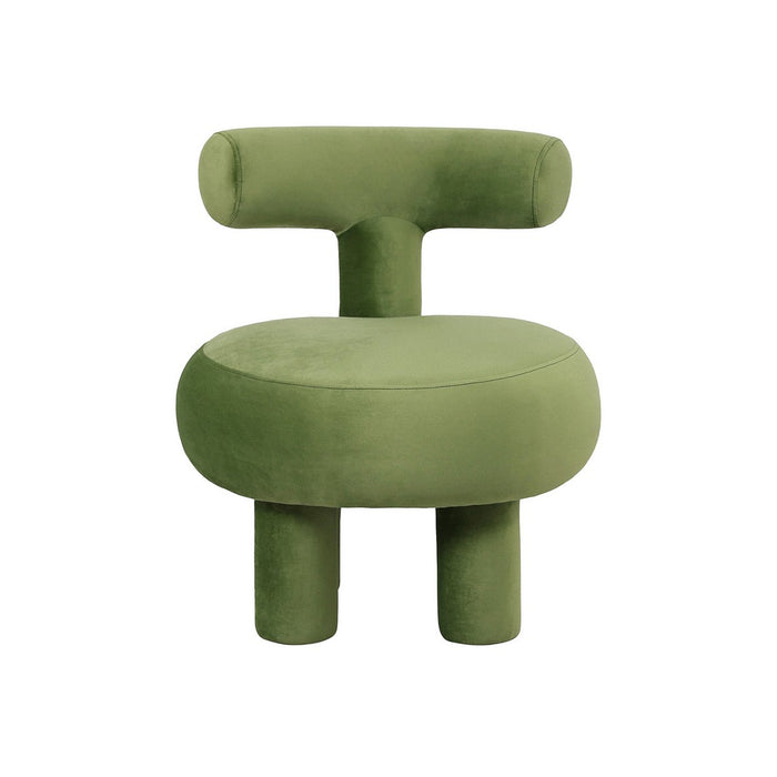 Leitmotiv Abrazo Fauteuil Groen Fluweel