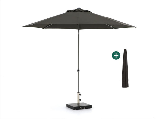 Shadowline Pushup parasol Ø 300cm Grijs-125871