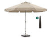 Shadowline Aruba parasol ø 350cm Taupe-125670