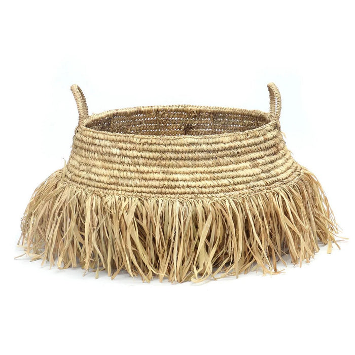 De Raffia Deluxe Manden - Naturel - L