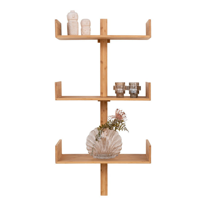 Villa Shelf - Wandplank, bamboe, naturel 50x102 cm