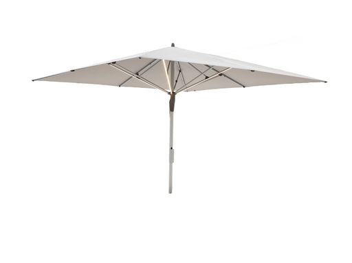 Glatz Fortello LED parasol 400x400cm Taupe-122872