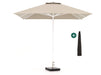 Shadowline Cuba parasol 300x300cm Wit-125731