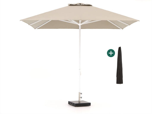 Shadowline Cuba parasol 300x300cm Wit-125731