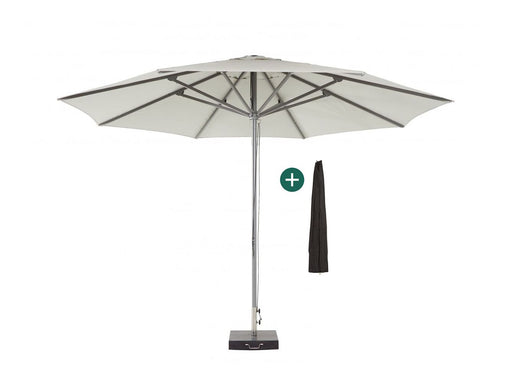 Shadowline Cuba parasol ø 400cm Grijs-113582