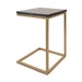 Laptoptafel Mitch Marmer - Zwart/Goud - ThatLyfeStyle