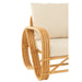 J-Line Fauteuil Jute Textiel Naturel Wit - ThatLyfeStyle